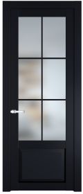   	Profil Doors 2.2.2 (р.6) PD со стеклом нэви блу